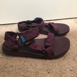 Purple TEVAS sandals